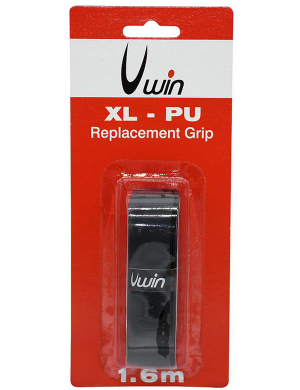 Uwin PU XL Hurling/Hockey Grip 1.6m - Black